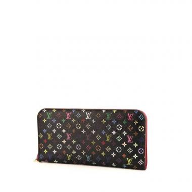 Louis Vuitton Insolite wallet in black multicolor monogram canvas
