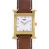 Hermes Heure H  small model watch in gold plated Ref:  HH1.210 Circa  2000 - 00pp thumbnail