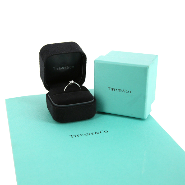 Tiffany 
Co Harmony ring in platinium and diamond (0,38 carat) - Detail D2