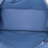 Borsa Hermes Birkin 35 cm in pelle togo blu - Detail D2 thumbnail
