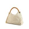 Louis Vuitton  Artsy medium model  handbag  in azur damier canvas  and natural leather - 00pp thumbnail