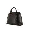 Hermès Bolide 37 cm handbag in black Fjord leather - 00pp thumbnail