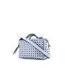 Tod's Gommino handbag in blue leather - 00pp thumbnail