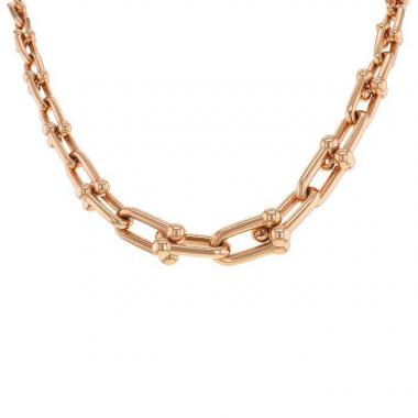 Collier Tiffany & Co City HardWear en or rose