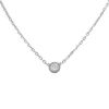 Cartier Diamant Léger small model necklace in white gold and diamond - 00pp thumbnail