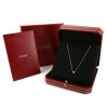 Cartier Diamant Léger small model necklace in white gold and diamond - Detail D2 thumbnail
