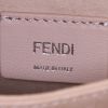 Bolso de mano Fendi Kan I en cuero color rosa claro, beige, gris y color topo - Detail D4 thumbnail