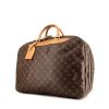 Bolsa de viaje Louis Vuitton Alize en lona Monogram revestida y cuero natural - 00pp thumbnail