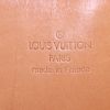 Bolsa de viaje Louis Vuitton Alize en lona Monogram revestida y cuero natural - Detail D3 thumbnail