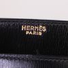 Bolso de mano Hermès Vintage en cuero box negro - Detail D4 thumbnail