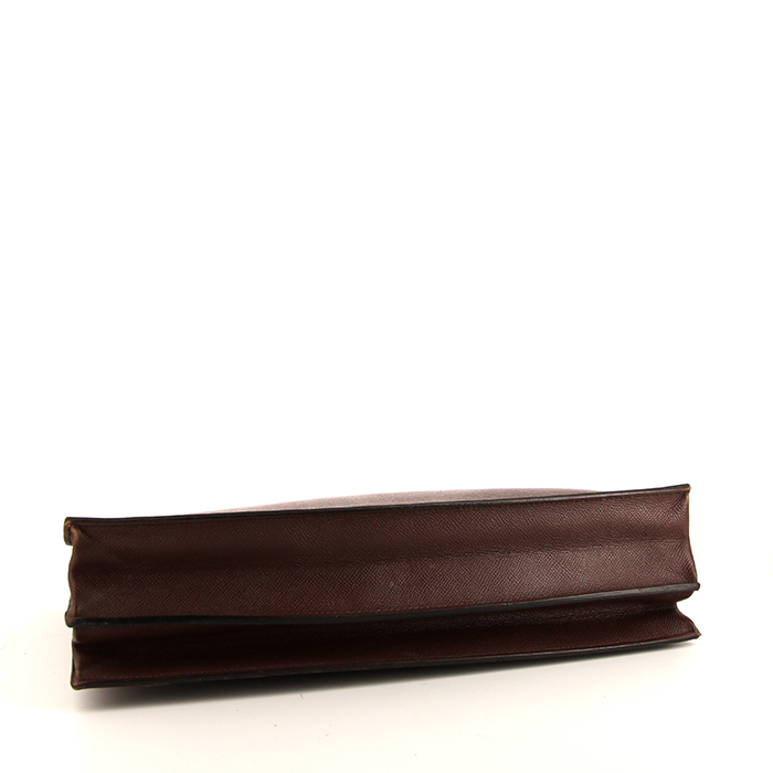 Hermès Kelly Dépêches briefcase in brown epsom leather - Detail D4