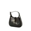 Gucci Jackie mini shoulder bag in black leather - 00pp thumbnail