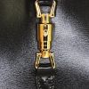 Bolso bandolera Gucci Jackie mini en cuero negro - Detail D3 thumbnail