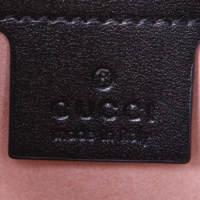 Gucci Jackie small model shoulder bag in black leather - Detail D3