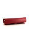Bolso bandolera Saint Laurent Kate en cuero granulado rojo - Detail D4 thumbnail