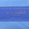 Sac bandoulière Saint Laurent Sunset en cuir bleu - Detail D4 thumbnail