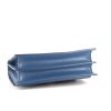 Bolso bandolera Saint Laurent Sunset en cuero azul - Detail D5 thumbnail