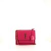 Saint Laurent Sunset shoulder bag in pink leather - 360 thumbnail