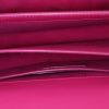 Sac bandoulière Saint Laurent Sunset en cuir rose - Detail D4 thumbnail