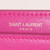 Sac bandoulière Saint Laurent Sunset en cuir rose - Detail D3 thumbnail