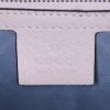 Gucci Sylvie shoulder bag in cream color grained leather - Detail D4 thumbnail
