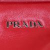 Bolso de mano Prada Grommet en cuero rojo - Detail D3 thumbnail