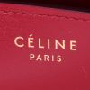 Céline Classic Box shoulder bag in red box leather - Detail D3 thumbnail