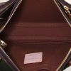 Borsa/pochette Louis Vuitton Multi-Pochette Accessoires in tela monogram marrone e pelle naturale - Detail D3 thumbnail