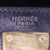 Borsa Hermes Kelly 28 cm in pelle box blu marino - Detail D4 thumbnail