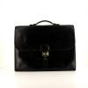 Porte-documents Hermès Sac à dépêches en cuir box noir - 360 thumbnail