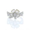 Mauboussin Éternité Tendresse ring in white gold,  mother of pearl and diamonds - 360 thumbnail