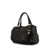 Prada handbag in black grained leather - 00pp thumbnail