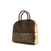 Borsa Louis Vuitton Editions Limitées x Louboutin in tela monogram marrone con borchie e pelle naturale - 00pp thumbnail