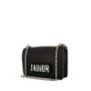 Bolso para llevar al hombro Dior J'Adior en cuero granulado negro - 00pp thumbnail