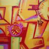ANDRÉ (Mr A.),"Tequila" painting, spray and acrylic on canvas, signed, from the end of the 1980's - Detail D1 thumbnail
