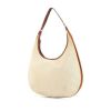 Hermès Goa handbag in beige canvas and gold Barenia leather - 00pp thumbnail