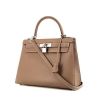 Hermès Kelly 28 cm handbag in etoupe epsom leather - 00pp thumbnail