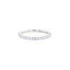 Cartier Etincelle wedding ring in white gold and diamonds - 00pp thumbnail
