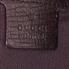 Gucci Mors handbag in logo canvas and brown leather - Detail D3 thumbnail