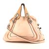 Chloé Paraty small model shoulder bag in pink leather - 360 thumbnail