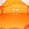 Borsa Hermès in PVC arancione - Detail D2 thumbnail
