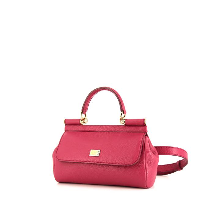 Sicily small leather handbag by Dolce & Gabbana