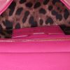 Dolce & Gabbana Sicily small model clutch-belt in fushia pink grained leather - Detail D3 thumbnail
