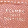 Sac bandoulière Hermes Evelyne grand modèle en cuir epsom gold - Detail D3 thumbnail