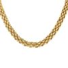 Articulated Mauboussin 1970's necklace in yellow gold - 00pp thumbnail