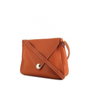 Borsa Hermes Christine in pelle martellata gold