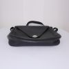 Hermes Christine handbag in black grained leather - Detail D4 thumbnail