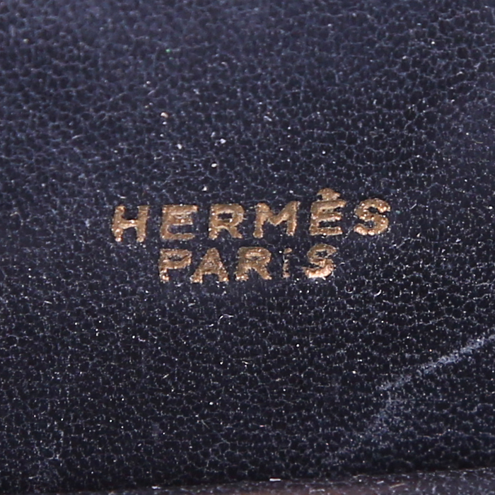 Borsa Hermès Hermes 404 in coccodrillo nero - Detail D3