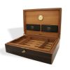 Louis Vuitton, cigar case, for 150 cigars, in mahogany wood, Macassar ebony veneer and pearwood inlay, from the 2010's - Detail D1 thumbnail