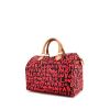 Louis Vuitton Speedy Editions Limitées handbag in brown and pink monogram canvas and natural leather - 00pp thumbnail